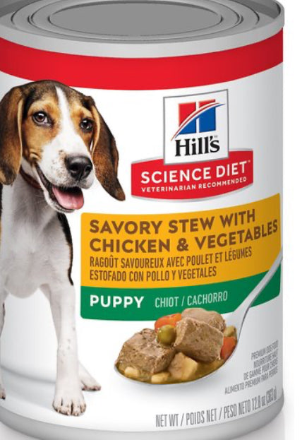 Hills Science Diet Puppy 12pk 12oz