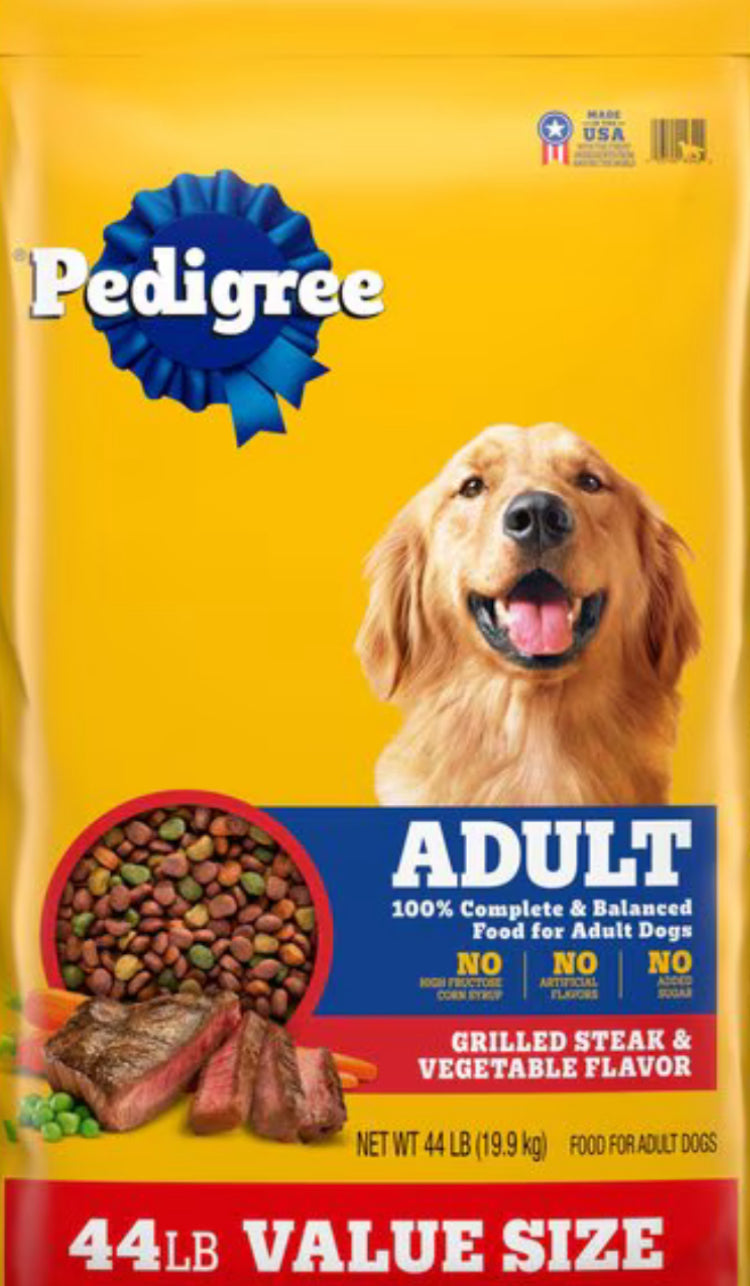 Pedigree Dog Food 44lb