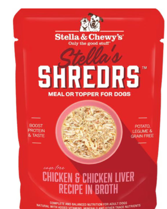 Stella and Chewys Shredders Meal Toppers