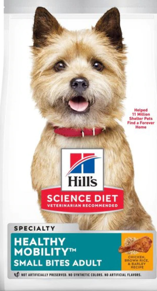 Hill’s Science Diet Healthy Mobility Small Bites Adult Dog 30lb